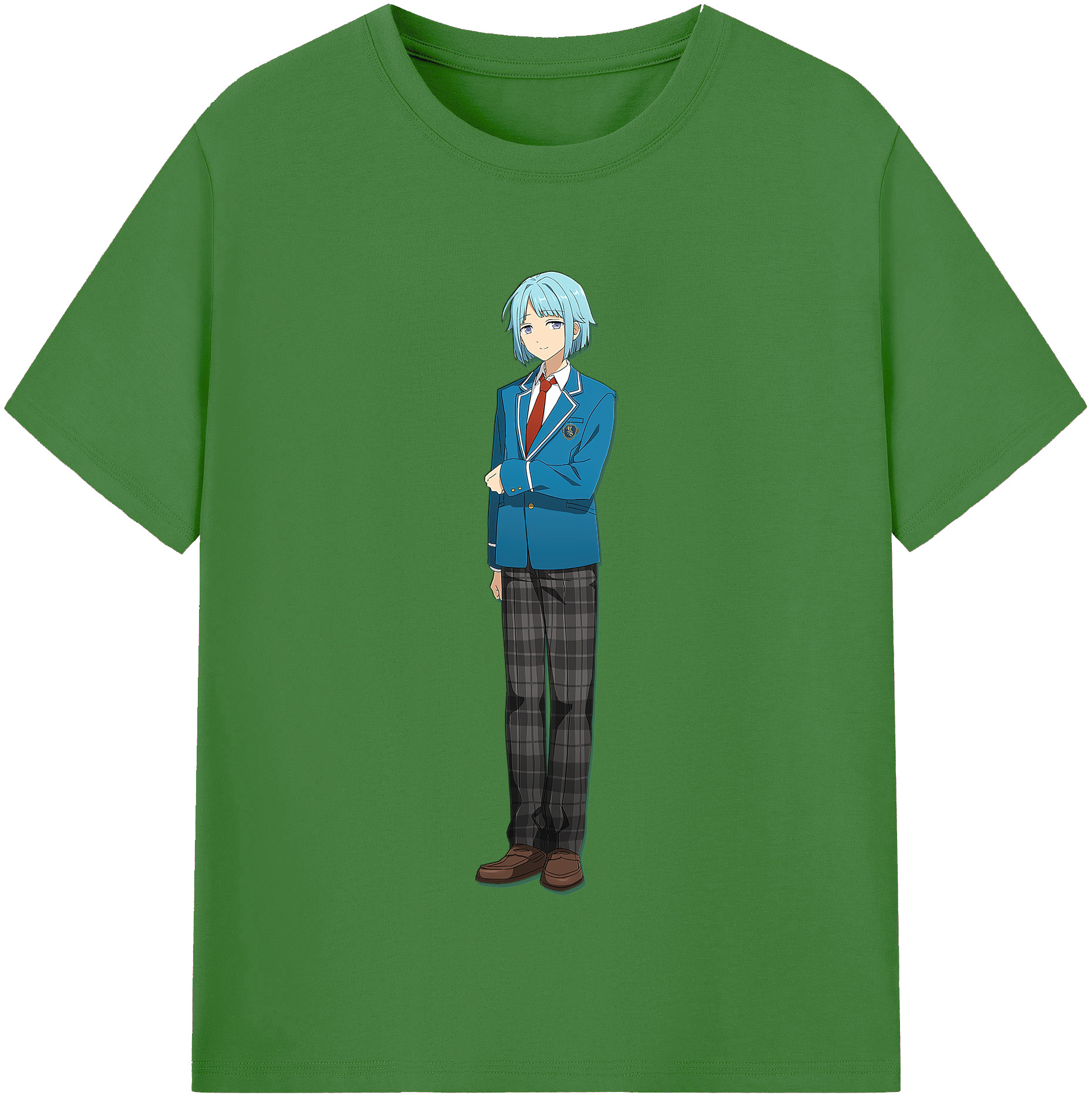 （画像用） あんさんぶるスターズ! Ensemble Stars レディースカジュアルプリントTシャツ（綿100％）